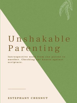 cover image of Unshakable Parenting